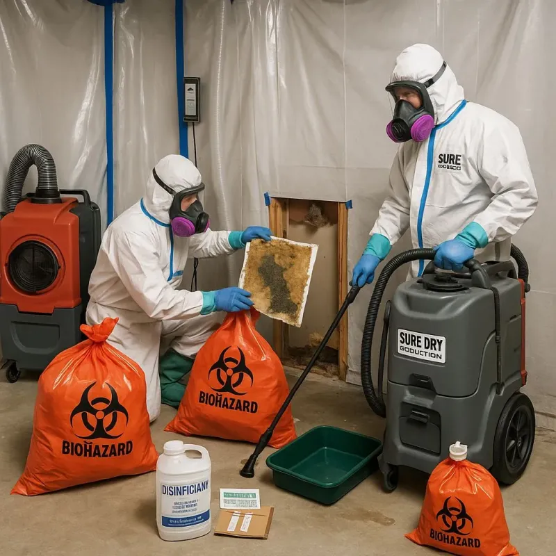Contaminated Water Handling Protocols process in Sonora, TX